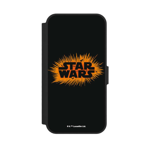 Apple iPhone 17e NIVOflip Star Wars Logo Orange Halloween Explosion