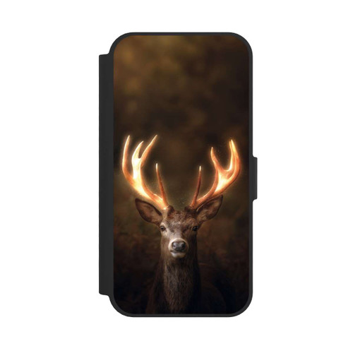 Apple iPhone 17e NIVOflip Hirsch Goldenes Geweih