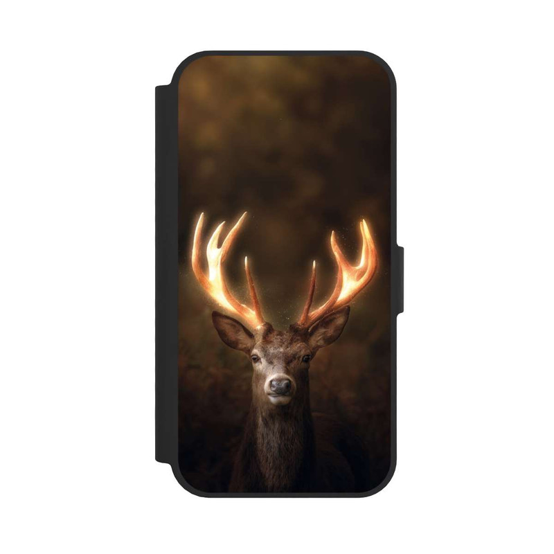 iPhone 17e NIVOflip Hirsch Goldenes Geweih
