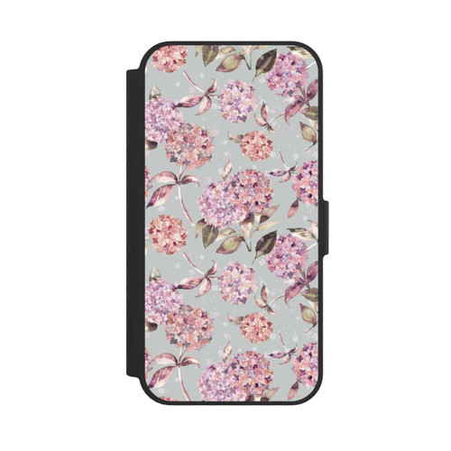 Apple iPhone 17e NIVOflip Pastel Magic Hydrangea Floral Watercolor Pink