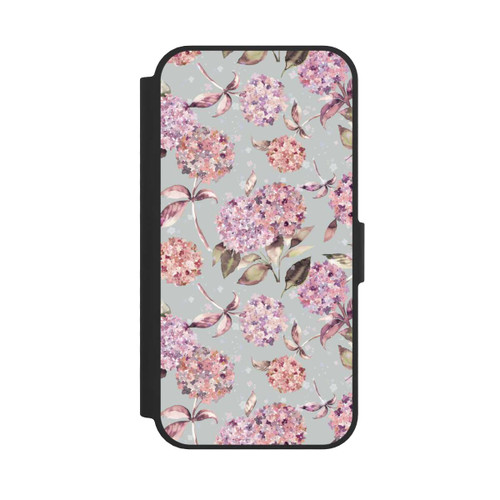 Apple iPhone 17e NIVOflip Pastel Magic Hydrangea Floral Watercolor Pink
