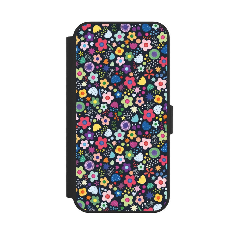 17 e NIVOflip Psychedelic Flowers Multi Black
