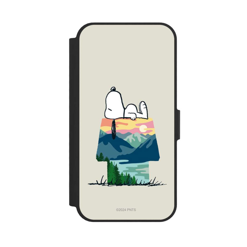 iPhone 17e NIVOflip Snoopy Camping Hütte