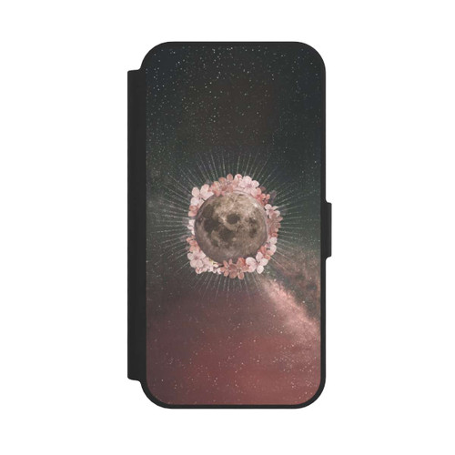 Apple iPhone 17e NIVOflip Blumen und Mondlicht