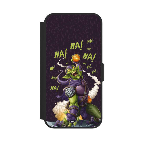 Apple iPhone 17e NIVOflip Green Goblin Pumpkin Bomb