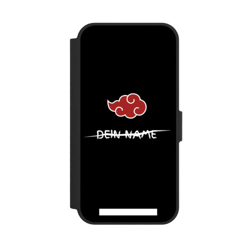 Apple iPhone 17e NIVOflip Akatsuki personalisierbar Schwarz