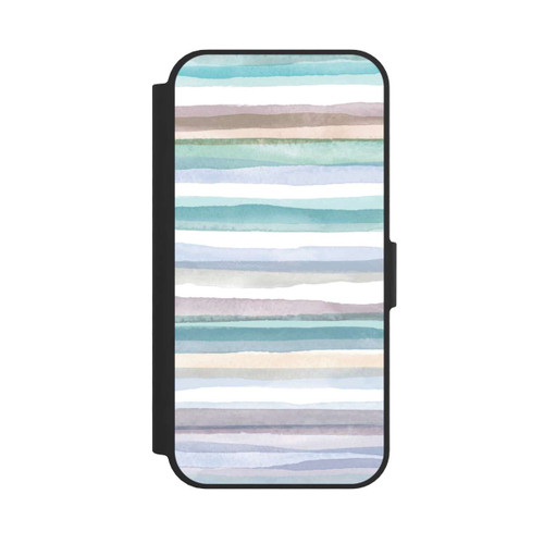 Apple iPhone 17e NIVOflip Pastellfarbene Streifen Blau