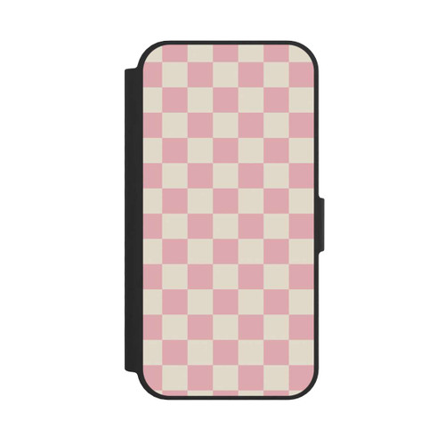 Apple iPhone 17e NIVOflip Schachbrett Rosa