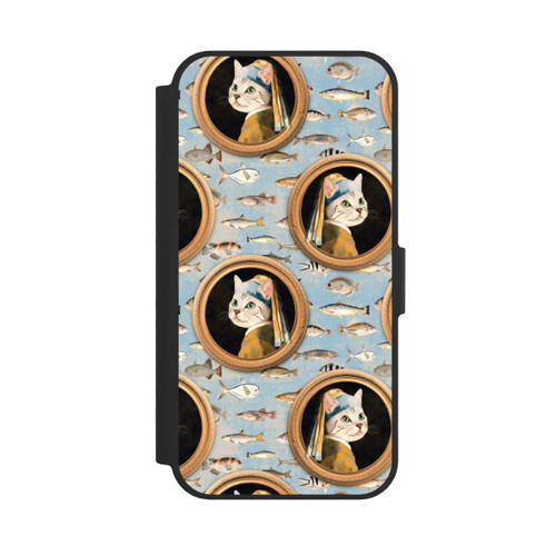 Apple iPhone 17e NIVOflip Katzen Muster