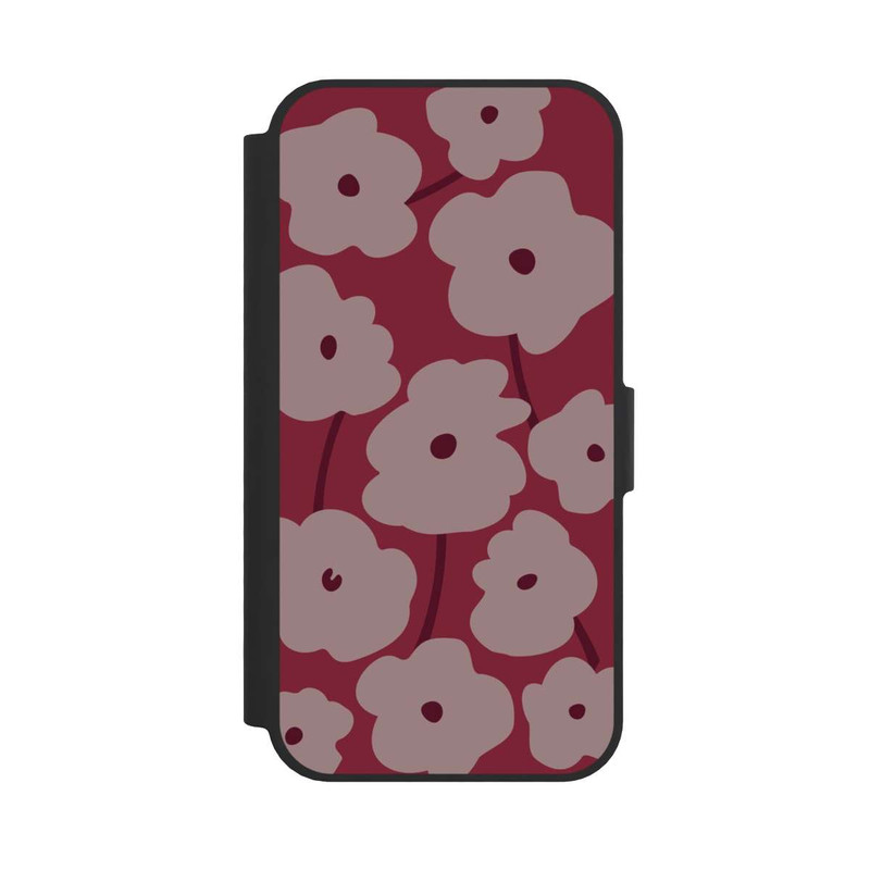 17 e NIVOflip Minimalistic Flowers Bordeaux