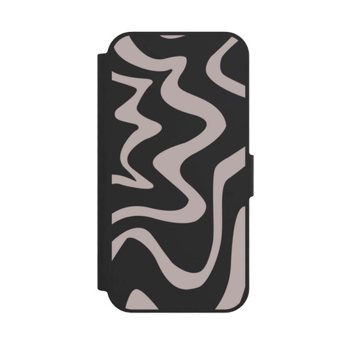 Apple iPhone 17e NIVOflip Linien Wellig Transparent