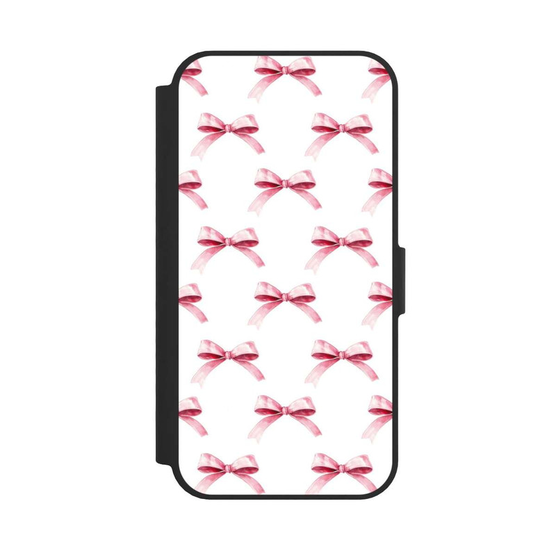 17 e NIVOflip Pink Bow on White Pattern