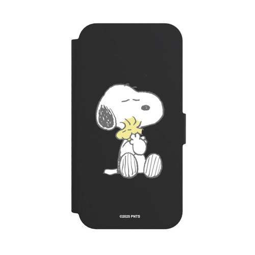 Apple iPhone 17e NIVOflip Snoopy And Woodstock Cuddling transparent