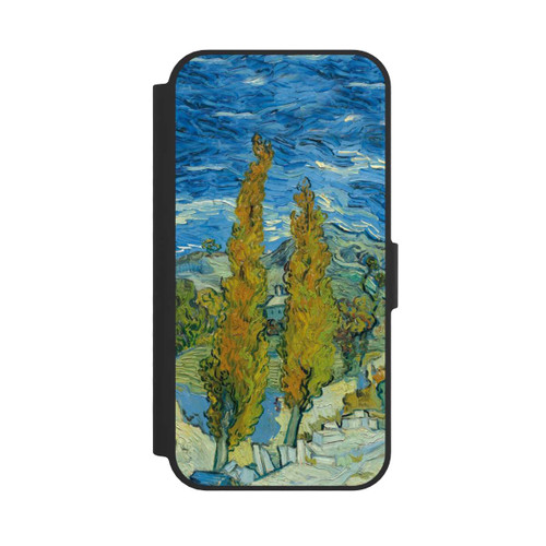 Apple iPhone 17e NIVOflip Two Poplars in the Alpilles near Saint-Rémy by Van Gogh