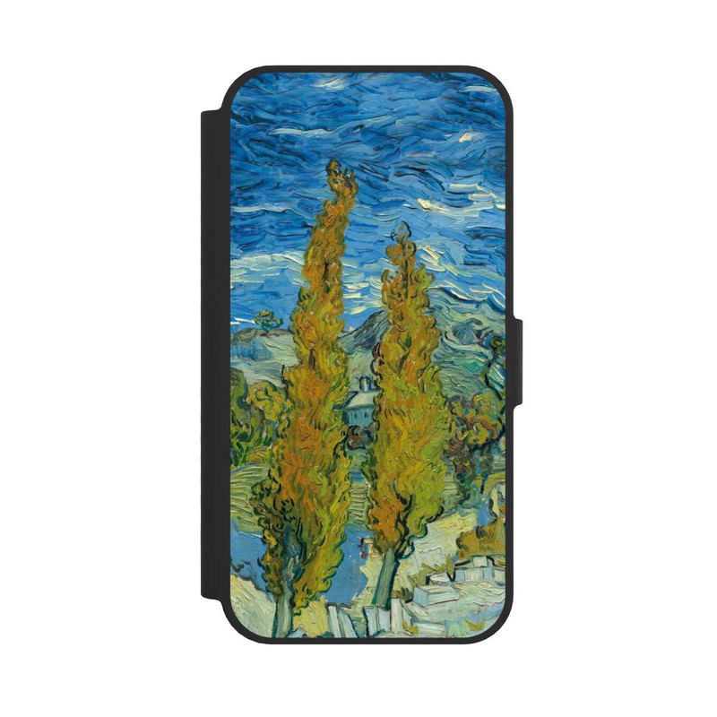 17 e NIVOflip Two Poplars in the Alpilles near Saint-Rémy by Van Gogh