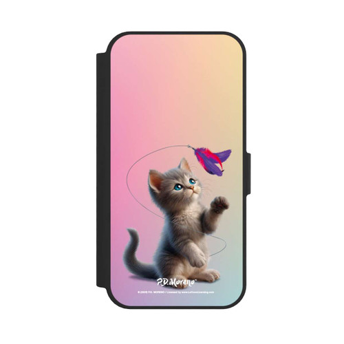 Apple iPhone 17e NIVOflip Playing Cat with Feather