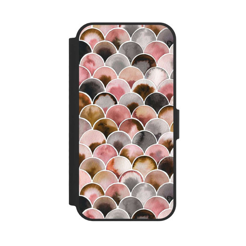Apple iPhone 17e NIVOflip Japandi Scales Pink Brown