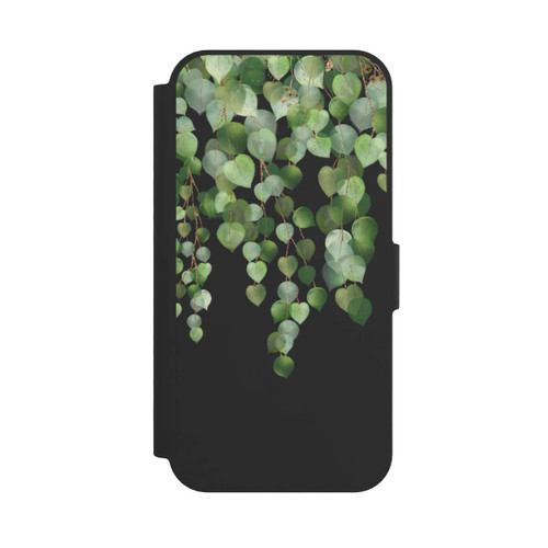 Apple iPhone 17e NIVOflip Eucalyptus Hanging Watercolor Transparent
