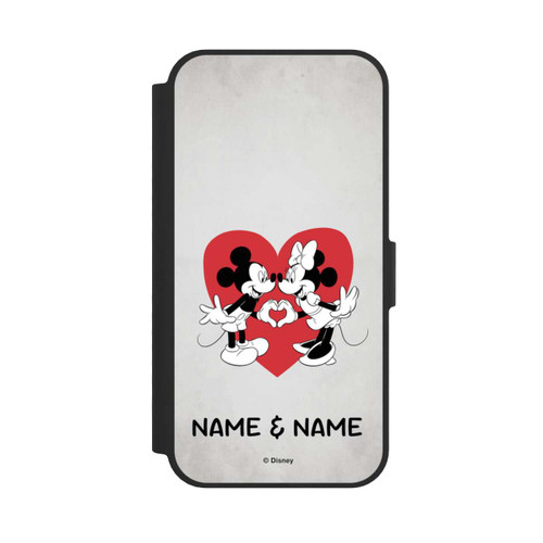 Apple iPhone 17e NIVOflip Minnie und Micky Personalisierbar