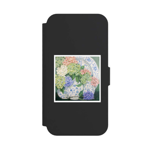 Apple iPhone 17e NIVOflip Hydrangeas by Jennifer Abbott