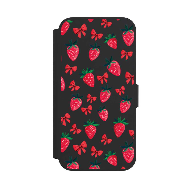 17 e NIVOflip Strawberry Heart Ribbon Pattern Transparent