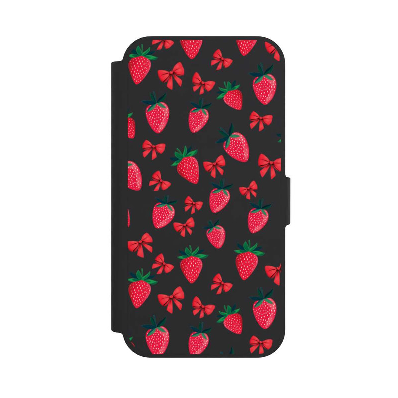 17 e NIVOflip Strawberry Heart Ribbon Pattern Transparent