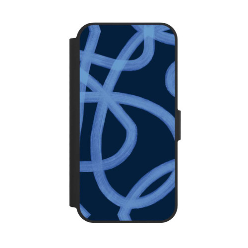 Apple iPhone 17e NIVOflip Laced Up Tones of Blue
