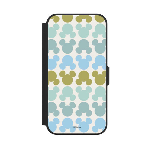Apple iPhone 17e NIVOflip Disney Mickey Icon Pattern Green and Blue