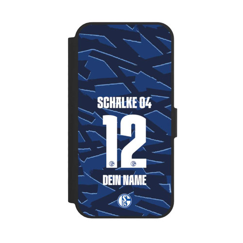Apple iPhone 17e NIVOflip Schalke 04 Trikot Personalisierbar 25-26