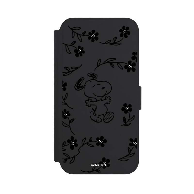 iPhone 17e NIVOflip Snoopy und Flowers Transparent