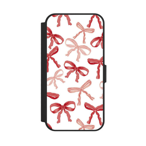 Apple iPhone 17e NIVOflip Rote Schleifen Muster