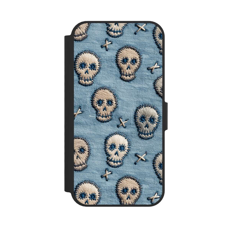17 e NIVOflip Skulls on Jeans Pattern