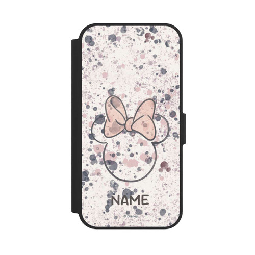 Apple iPhone 17e NIVOflip Minnie Watercolor Personalisierbar