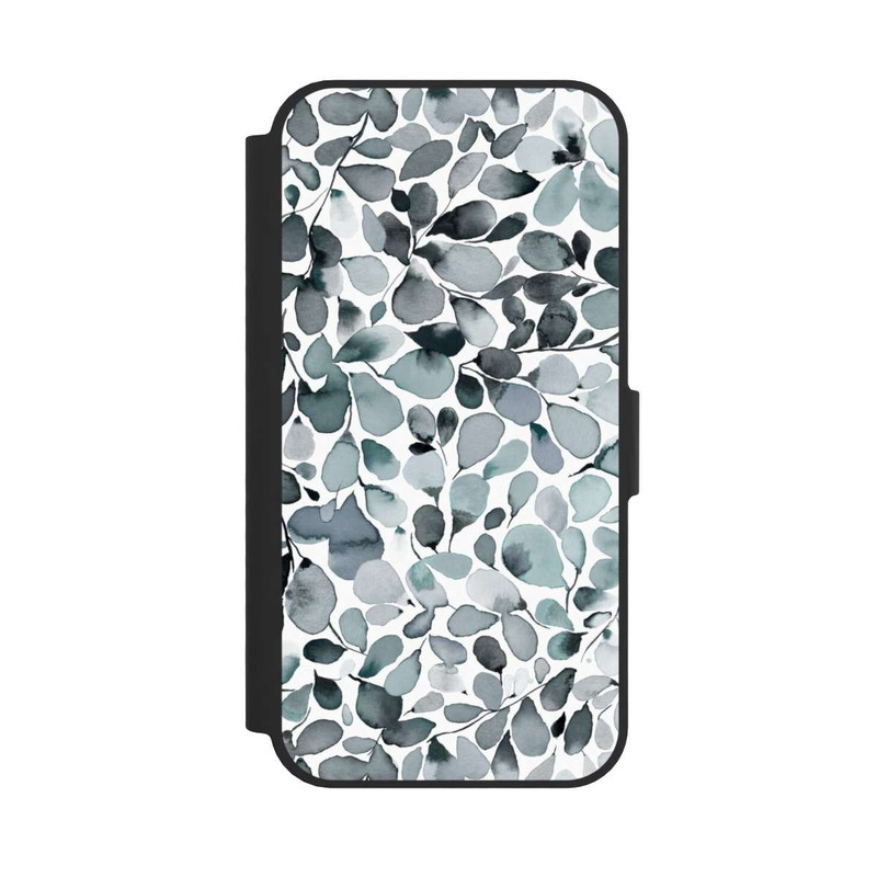 17 e NIVOflip Eucalyptus Watercolor Leaves Grey