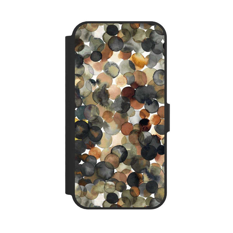 17 e NIVOflip Watercolor Dots Brown Pattern