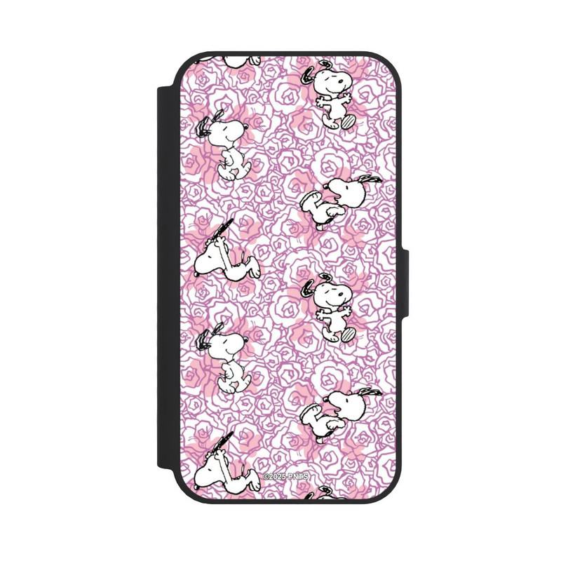iPhone 17e NIVOflip Peanuts Pink Roses Pattern