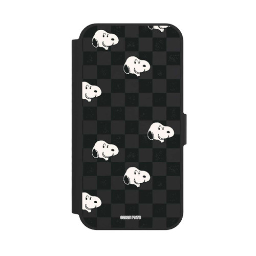 Apple iPhone 17e NIVOflip Snoopy Checked Pattern