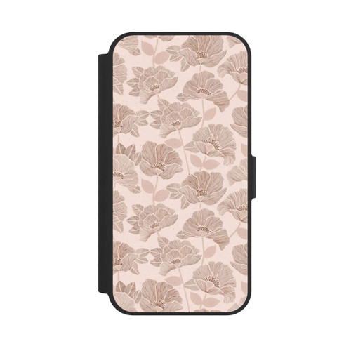 Apple iPhone 17e NIVOflip Brown Floral Block