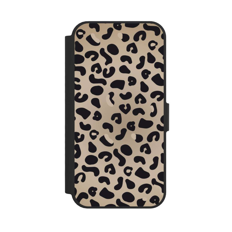 iPhone 17e NIVOflip  Gepardenmuster hellbraun