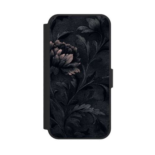 Apple iPhone 17e NIVOflip Dunkles Blumenmuster Vintage