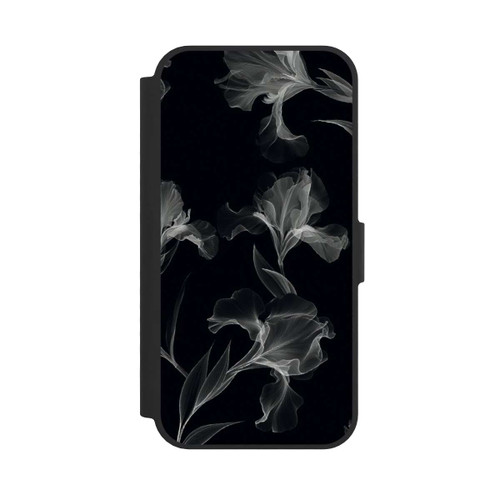 Apple iPhone 17e NIVOflip Blumen Schwarz-Weiß Röntgenaufnahme