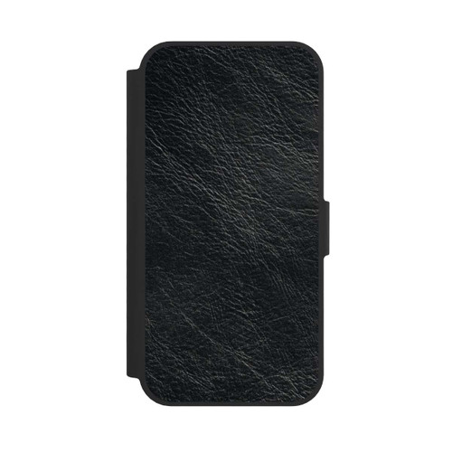 Apple iPhone 17e NIVOflip Black Leather Look Background