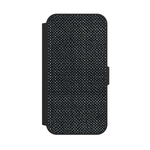 Apple iPhone 17e NIVOflip Abstrakter schwarzer Stoff