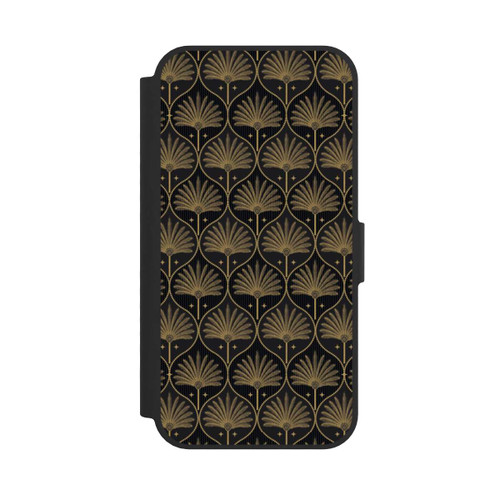 Apple iPhone 17e NIVOflip Art Deco Blätter