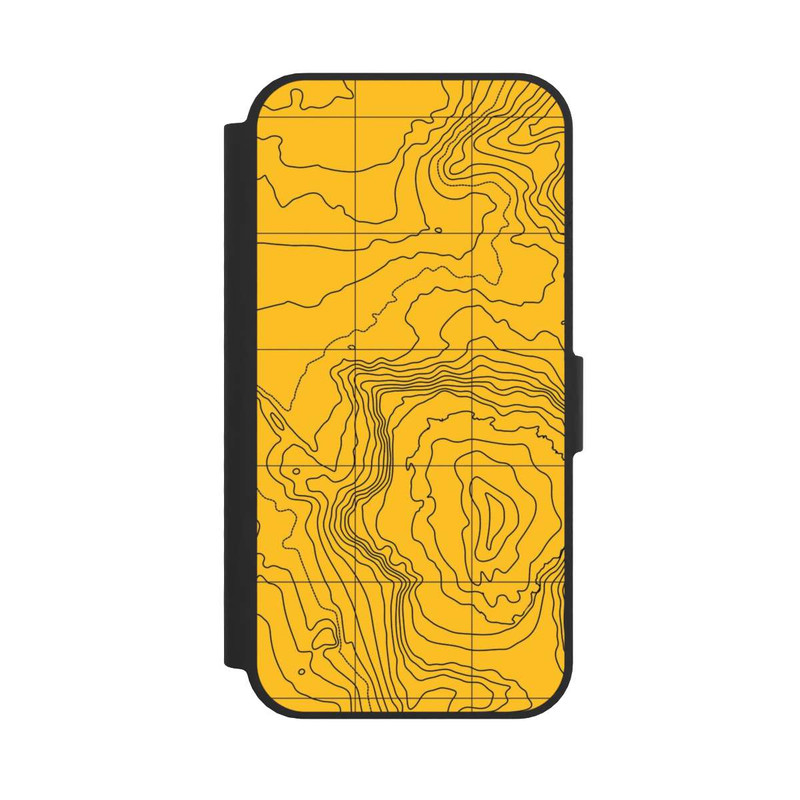 iPhone 17e NIVOflip Berg gelbe Linien