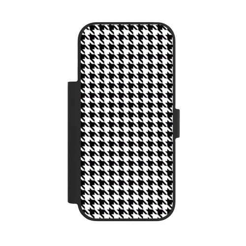 Apple iPhone 18 Pro NIVOflip Hahnentritt Schwarz Weiß