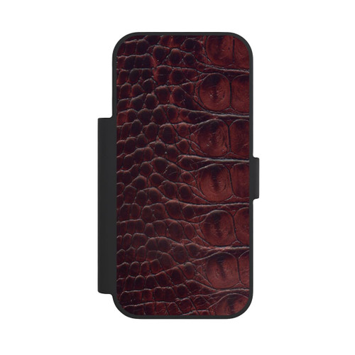 Apple iPhone 18 Pro NIVOflip Cuir de Crocodile