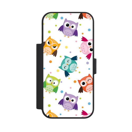 Apple iPhone 18 Pro NIVOflip Chouettes avec confettis