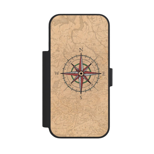 Apple iPhone 18 Pro NIVOflip Boussole Vintage