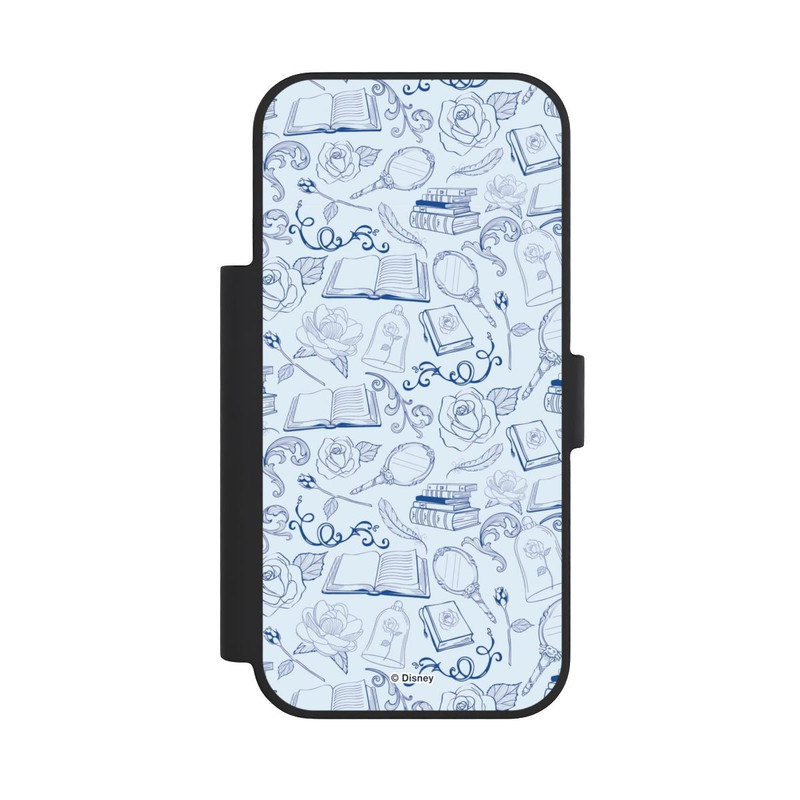 iPhone 18 Pro NIVOflip Beauty and Beast Pattern Blue